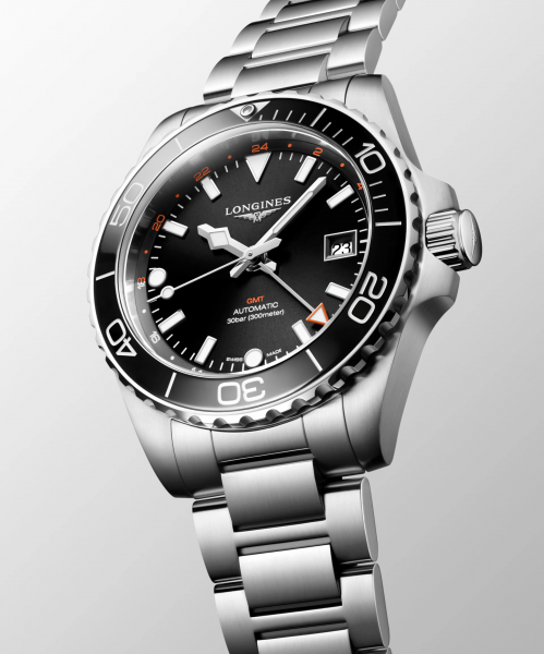 HydroConquest GMT Automatic Ø 41 mm L3.790.4.56.6