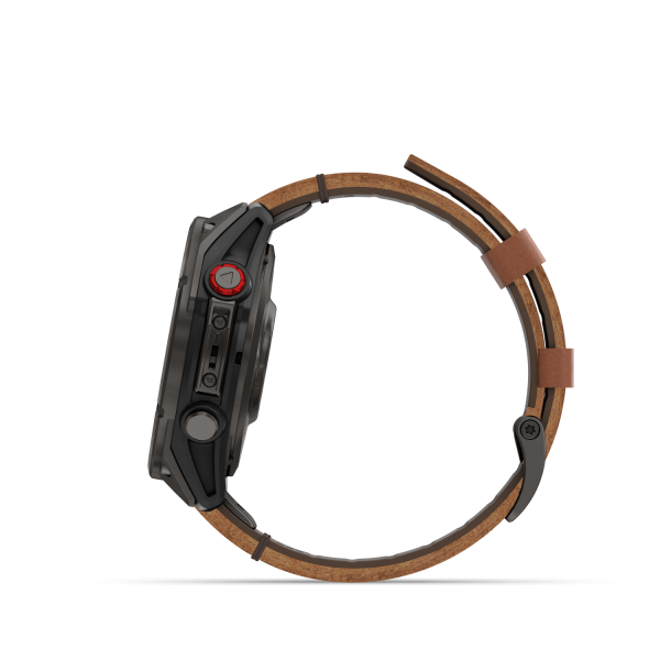 Garmin fēnix 8 Pro - 47 mm AMOLED Sapphire Schwarz/CarbongrauTitan DLC 010-03198-40