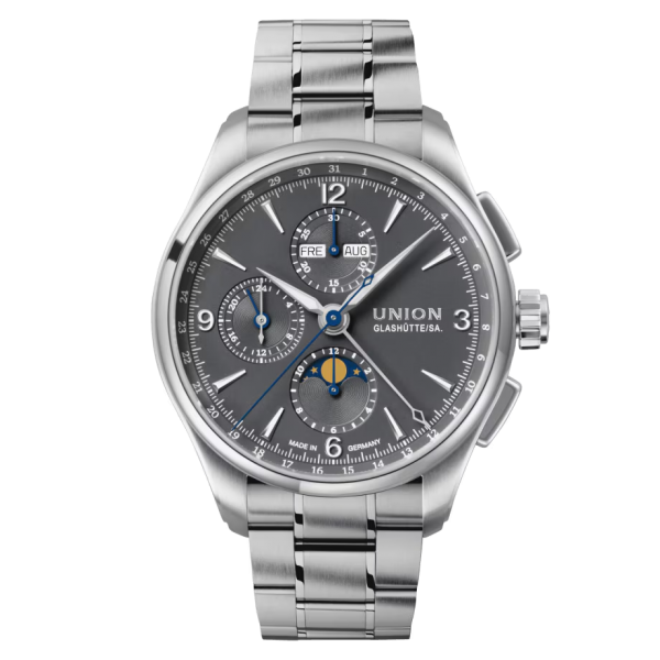 Union Glashütte Belisar - Chronograph Mondphase 42mm D014.425.11.087.00 bei Juwelier Hungeling bei Juwelier Hungeling