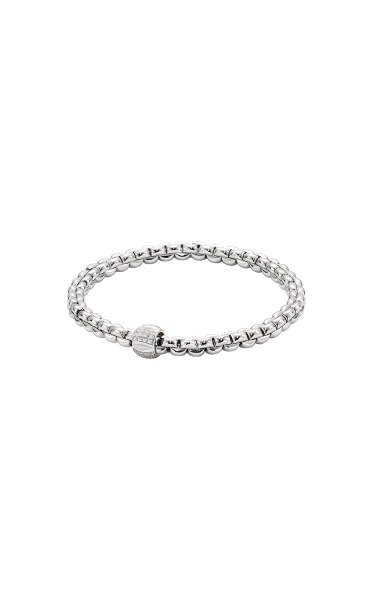 Fope Olly Flex it Weissgold Armband mit Diamanten 722B PAVE