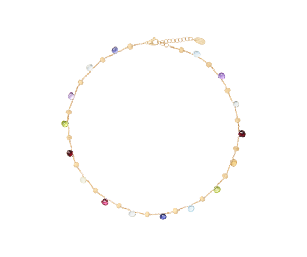 Paradise Halskette aus Gold mit bunten Edelsteinen CB765-E_MIX01_Y_02 bei Juwelier Hungeling