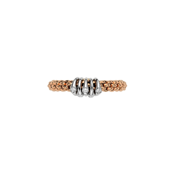 Fope Prima Flex it Roségold Ring mit Diamanten 74608AX_BB