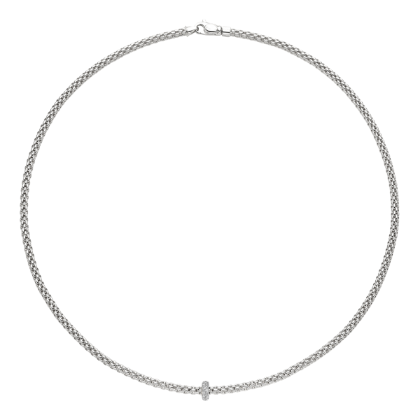 Fope Prima Weissgold Collier mit Diamanten 74508CX_BB_B_XBX