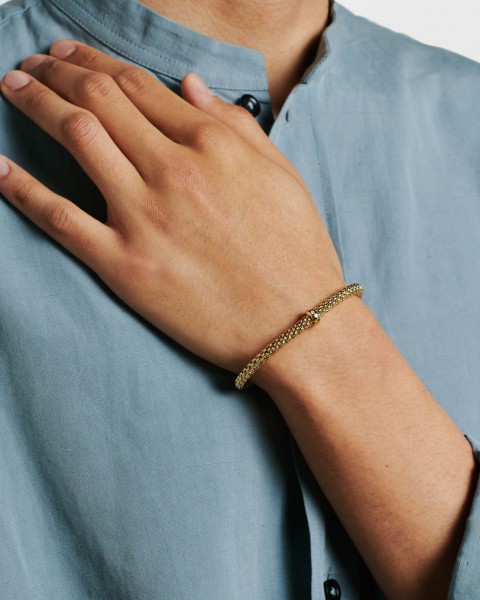 Fope Solo Flex'it Weissgold Armband mit weissem Brillant 01M06BX_BB
