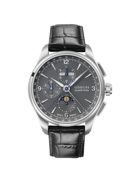 Union Glashütte Belisar - Chronograph Mondphase 42mm D014.425.16.087.00 bei Juwelier Hungeling