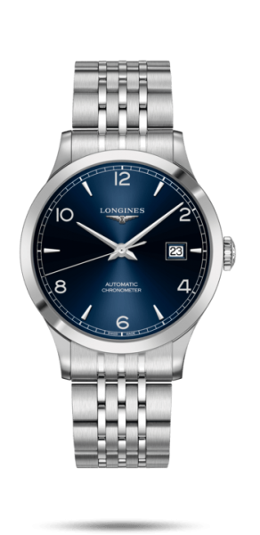 Longines Record Ø 40 mm L2.821.4.96.6 bei Juwelier Hungeling