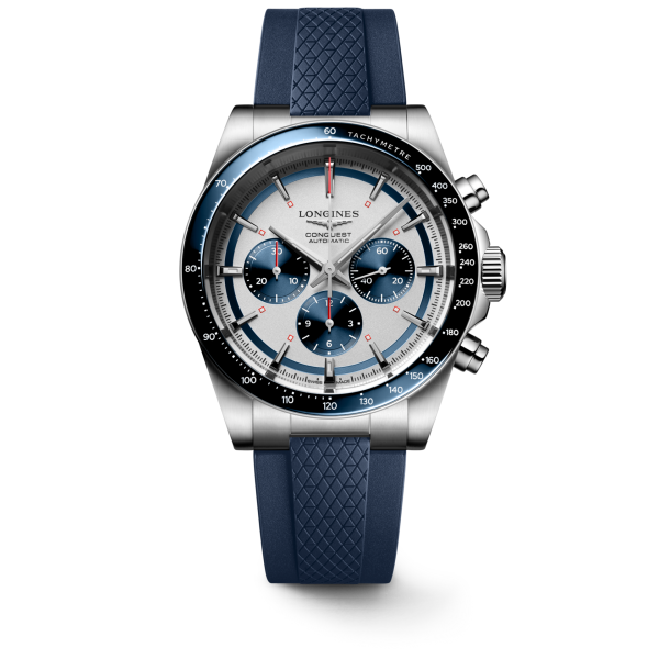Longines Conquest Chronograph Ø 42 mm L3.835.4.98.9 bei Juwelier Hungeling