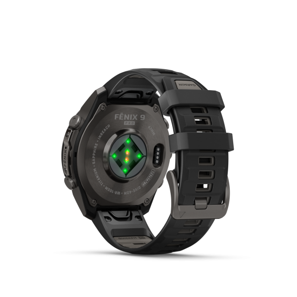 Garmin fēnix 9 Pro – inReach, 47mm Carbongrau DLC Titan 010-04336-11