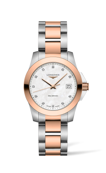 Longines Damenuhr Conquest L3.377.3.88.7 bei Juwelier Hungeling