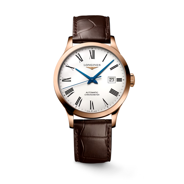 Longines Record 38,5 mm L2.820.8.11.2 bei Juwelier Hungeling