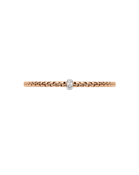 Fope Eka Flex it Roségold Armband mit Diamanten in Rautenfassung 73101BX_BB_R_XBX