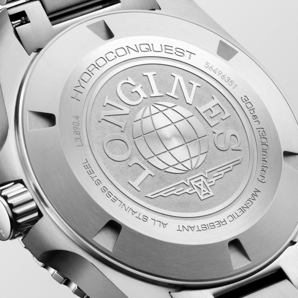 HydroConquest GMT Automatic Ø 43 mm L3.890.4.56.6