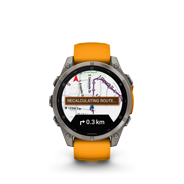 Garmin fēnix 8 - 47 mm AMOLED Sapphire Graphit/Titanium Titan 010-02904-11