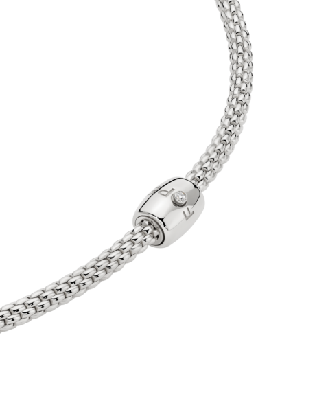 Fope Prima Flex it Weißgold Halskette mit Diamant 07F08CX_BB_B_XBX
