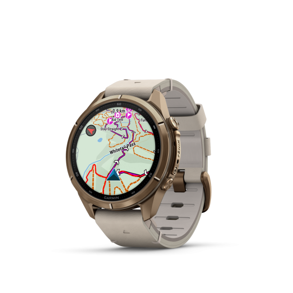 Garmin fēnix 9 Pro – inReach, 43 mm Autumn Gold Titan 010-04335-41