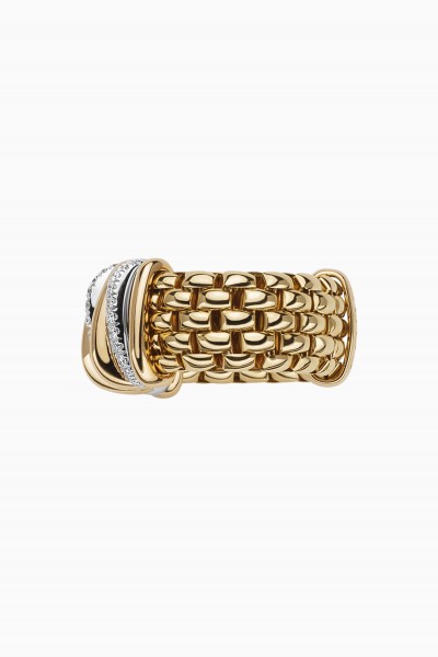 Fope Panorama Flex it Gelbgold Ring mit Diamanten 58804AX_BB