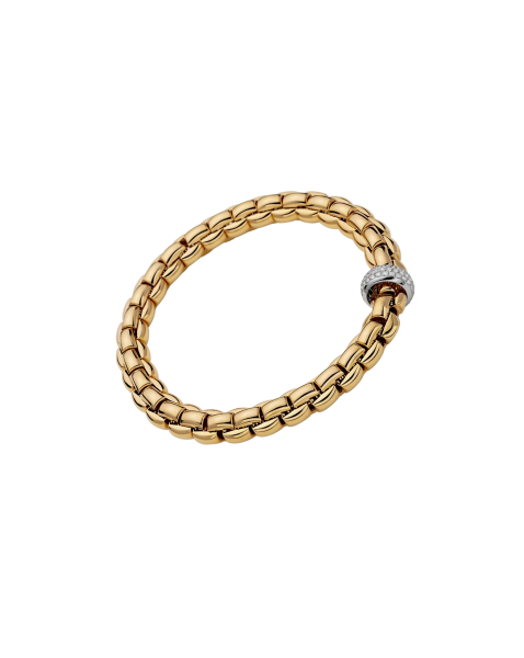 Fope Eka Flex it Gelbgold Armband mit Diamanten 60711BX_PB