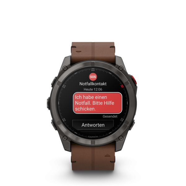 Garmin fēnix 8 Pro - 51 mm AMOLED Sapphire Schwarz/CarbongrauTitan DLC 010-03199-40