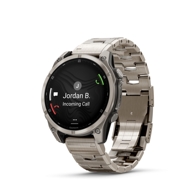 Garmin fēnix 8 - 47 mm AMOLED Sapphire Graphit/Titanium Titan 010-02904-40