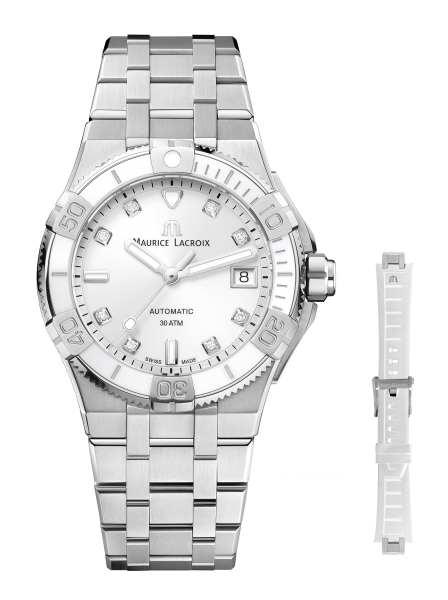 Maurice Lacroix Aikon Venturer 38mm AI6057-SS00F-150-F bei Juwelier Hungeling